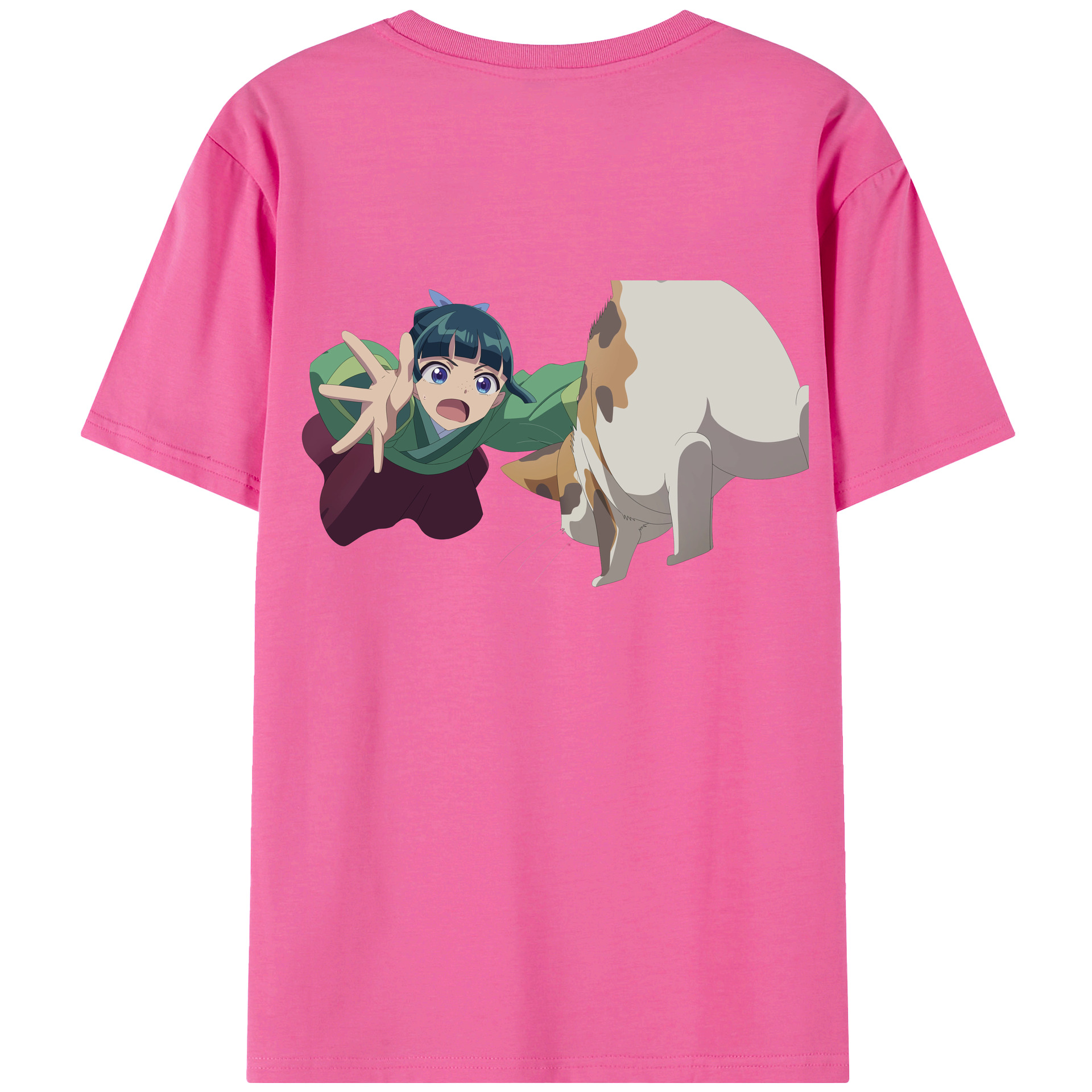 （画像用） 薬屋のひとりごと The Apothecary Diaries レディース半袖Tシャツ(バックプリント)
